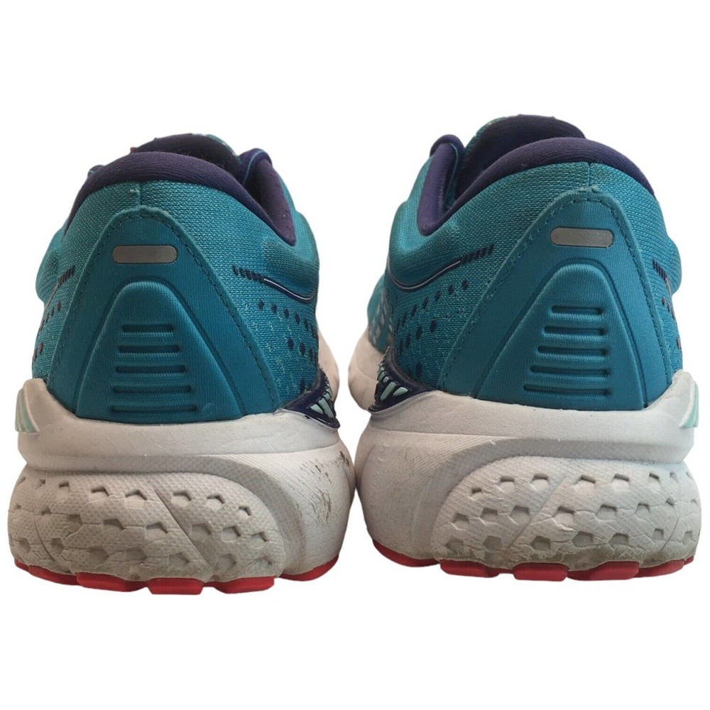 Brooks Womens Adrenaline 21 Guiderails DNA Loft Cushion Support Teal Green 10 - Picture 6 of 10